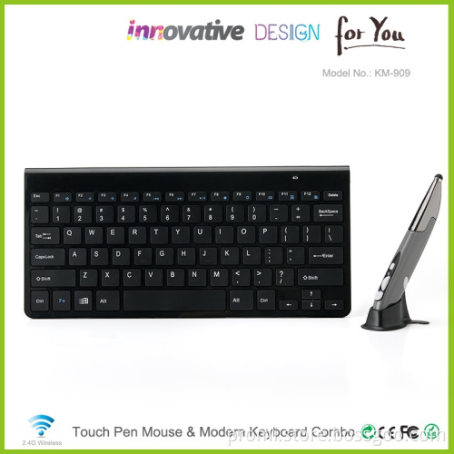China factory direct sale pen Mouse and Keyboard Combo with 1-year factory warranty